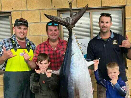 Family fishing